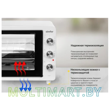 Мини-печь Simfer M3411 Albeni Comfort картинка 3